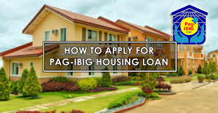 apply for a housing loan pag ibig
