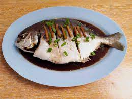 steamed pompano with soy sauce recipe