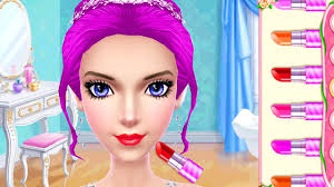 makeup hairstyle cake design game