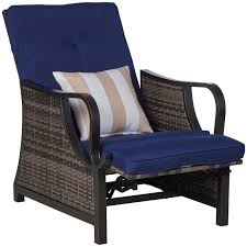 Outsunny Outdoor Patio Recliner With