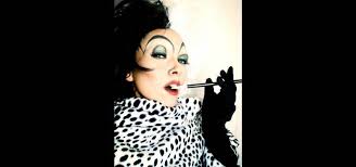 how to apply a cruella de vil makeup