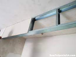 how to frame a metal stud beam