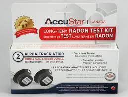 long term radon test kit for radon in