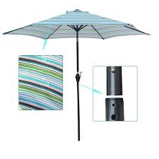 9 Ft Market Patio Umbrella In Blue