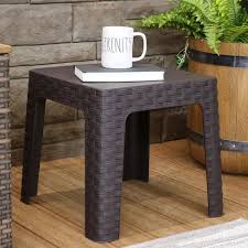 Indoor Outdoor Patio Side Table