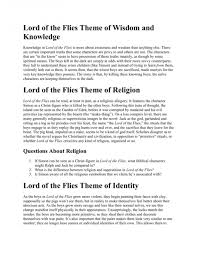 lord of the flies theme essay lord of the flies essay questions compare and contrast essay introduction paragraph