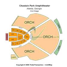 Chastain Park Seating Chart Check The Seating Chart Here