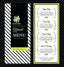 Food Take Out Brochure A Pizza Parlor Design Template Menu Layout
