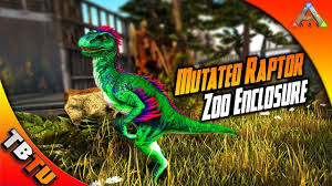 Ark Raptor Color Mutations And Zoo Enclosure Raptor Breeding Mutations Ark Survival Evolved Zoo