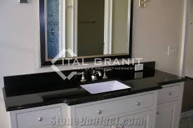 Angola Black Granite Bathroom Vanity