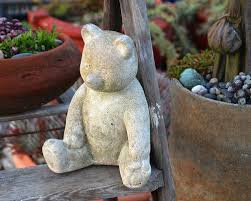 Teddy Bear Cast Stone Garden