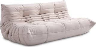 comfort style 3 seater sofa creamy