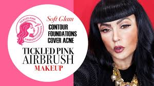 how to create soft glam airbrush