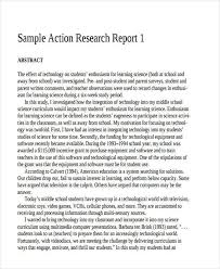 Research Report Paper Example