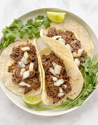 slow cooker barbacoa street tacos the