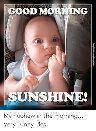 Good morning sunshine, wake up, you are late already. 12 Good Morning Sunshine Funny Memes Factory Memes