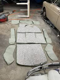 moss pea green carpet kit vw bug