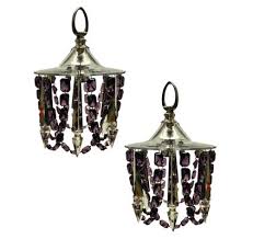 Small Cut Glass Ceiling Lights With