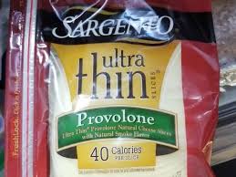 provolone ultra thin slices nutrition
