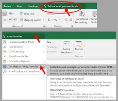 Toms Tutorials For Excel Introduced In Version 2016 The