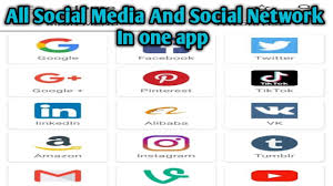 Social media networks many app added all apps in folder. All In One Social Media Network App All Tricky Park