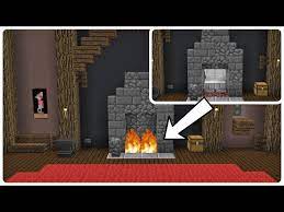Minecraft Pe Secret Fireplace Entrance