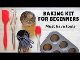 Kitchenaid scraper spatula ($7, target) 4. Baking Equipment For Beginners 25 Baking Tools That You Must Have Eng Subtitles Youtube