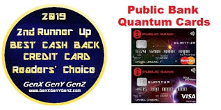 Public bank has been around for 50 years and has grown to become one of the largest financial providers in malaysia. Genx Geny Genz Readers Choice Award Best Top 5 Cash Back Credit Cards In Malaysia 2019 Genx Geny Genz