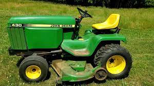 john deere 430 lawn tractor you