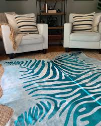 metallic cowhide rugs
