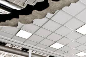 Ceiling Tile Covers Sound Seal