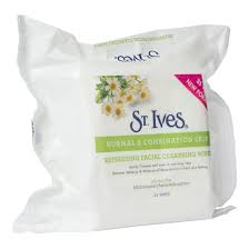 st ives refreshing face cleansing