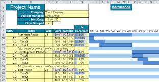 gantt chart template for excel gantt