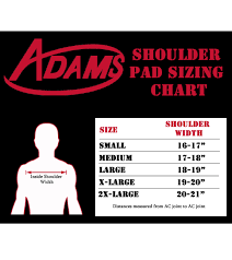 Adams Vs500 Adult Skill Position Football Shoulder Pads