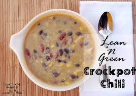lean n green crockpot chili