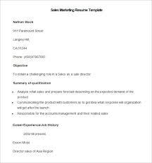 Resume Examples Sales Representative   Free Resume Example And     Interesting Sales Marketing Resume Format    For Resume For Customer  Service with Sales Marketing Resume Format