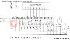 Lm8560 Digital Clock Circuit Diagram