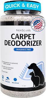 nonscents carpet odor eliminator pet