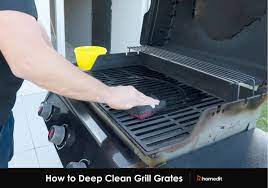 deep cleaning grill grates