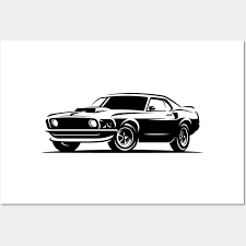 mustang 69 ford mustang posters