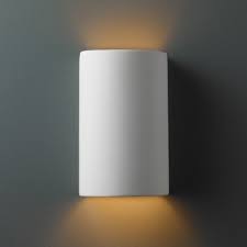 cylinder wall sconce by justice design