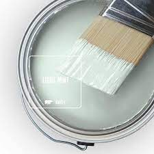 Light Mint Flat Low Odor Interior Paint