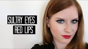 fallen angel palette you sultry smoky eye red lips makeup tutorial charlotte tilbury