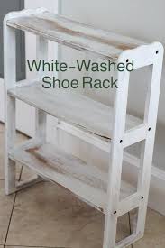 wood shoe rack