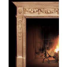 Carved Wood Fireplace Mantels