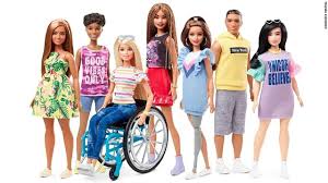 barbies with diities included in
