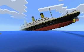In the video i create titanic in minecraft. Cool Titanic Map In Minecraft Pe Minecraft Minecraft Pe Titanic