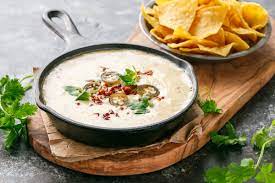 y chorizo queso dip love and