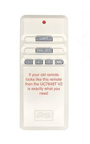 Review For Uc7848t V 2 Fan Remote