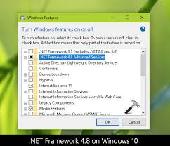 install net framework 4 8 offline in